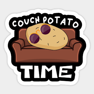 Couch Potato Sticker